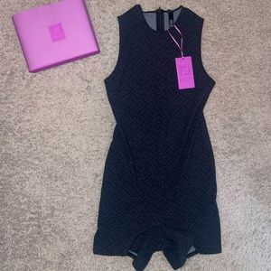 Not for sale Fendi x skims sleeveless mid thigh body suit black
